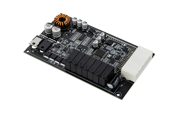 Can communication automobile dimming glass control panel